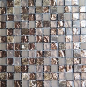 Плитка мозаика микс из стекла и камня Imagine - CLHT05