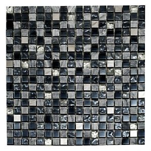 Плитка мозаика микс из стекла и камня Imagine - DHT17
