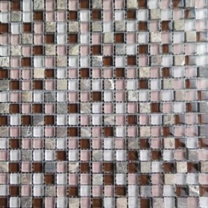 Плитка мозаика микс из стекла и камня Imagine - HT515-1