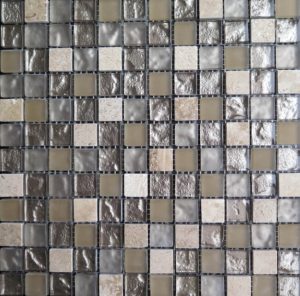 Плитка мозаика микс из стекла и камня Imagine - CLHT03