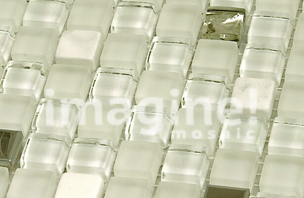 Плитка мозаика микс из стекла и камня - DHT01-2
