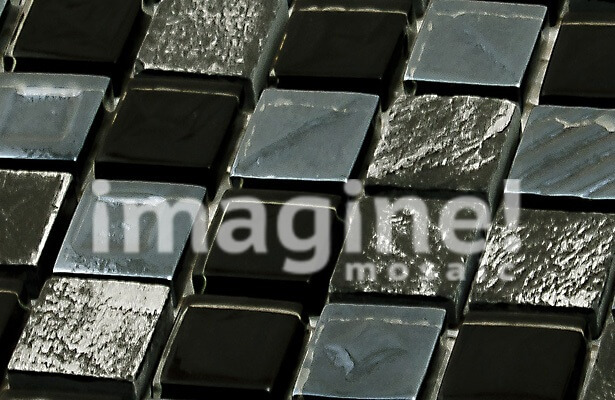 Плитка мозаика микс из стекла и камня Imagine - HT948